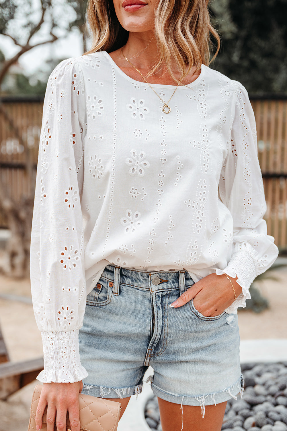 Blusa bordada bordada bordada blusa transparente