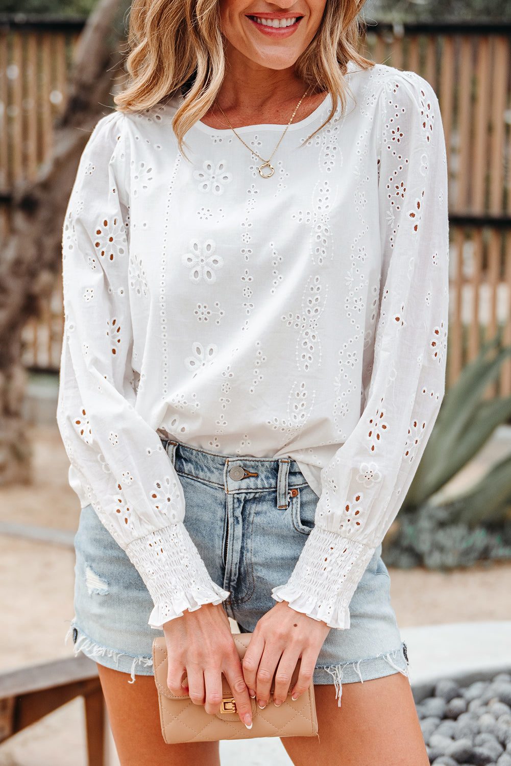 Blusa bordada bordada bordada blusa transparente