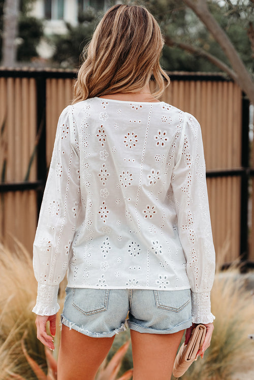 Blusa bordada bordada bordada blusa transparente